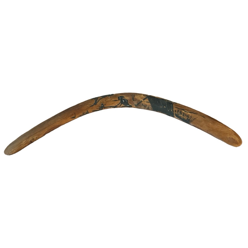 Old Aboriginal Wood Boomerang - 20”